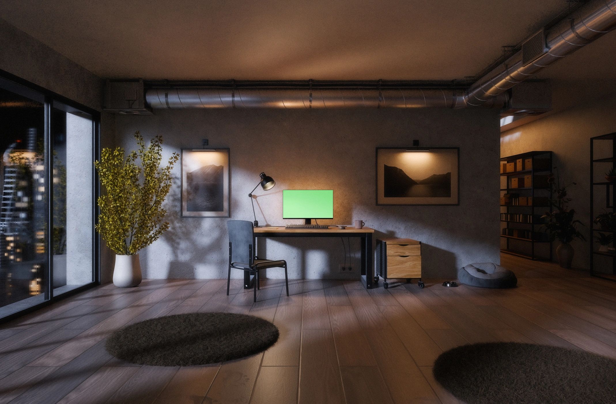 Creative workspace for planning mystery themes and story details